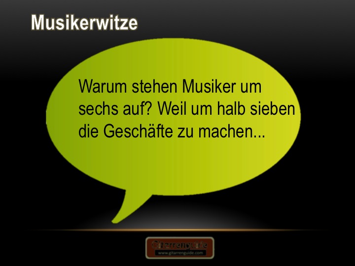 Top 14 der coolsten Musiker Witze, Gitarristen Sprüche und mehr...