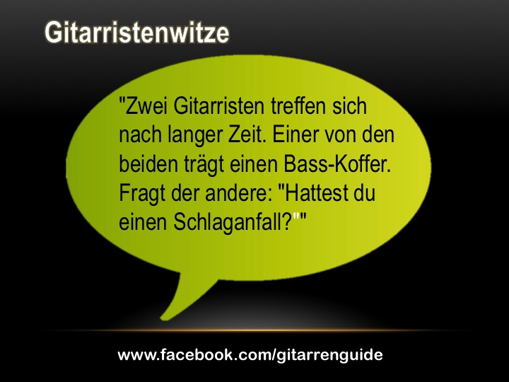 Gitarristenwitz