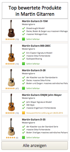 Top Martin Gitarren