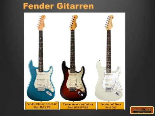Fender Gitarren