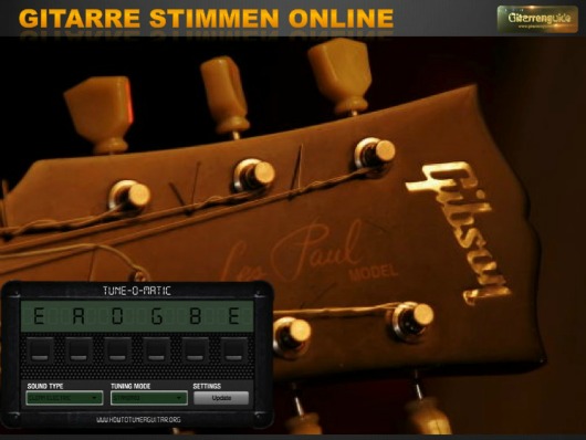 Gitarre stimmen online Gitarre stimmen online