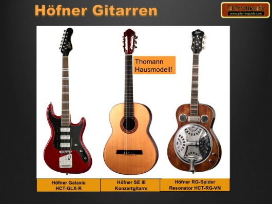 Hoefner Gitarren: Herausragende Konzertgitarren, klangstarke Westerngitarren