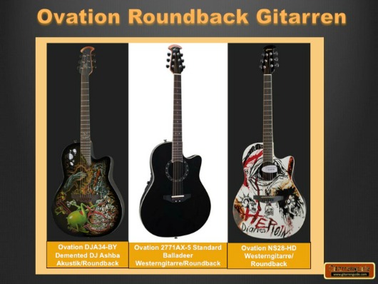Ovation Roundback Gitarren Ovation Roundback Gitarren